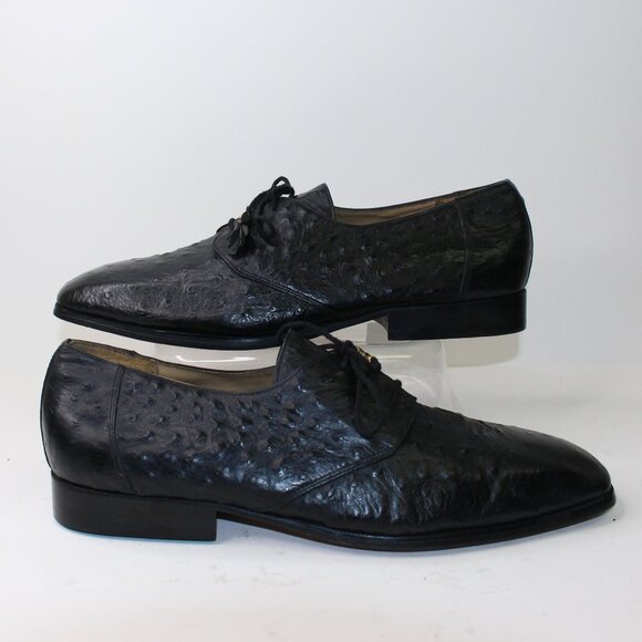 Giorgio Bruntini Ostrich Dress Shoes (13 US - Picture 2 of 10